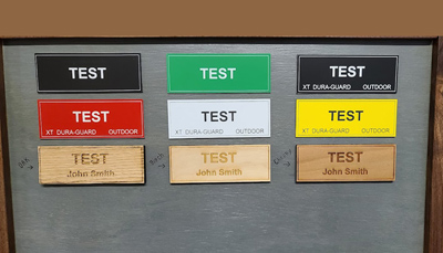 Custom engraved recognition plaques, service awards, Engraver's Den