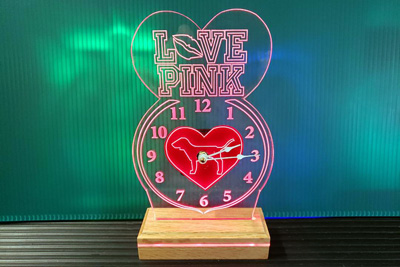 Engraved Clock, Engraver's Den