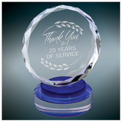Custom engraved corporate recognition awards from Engraver's Den