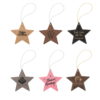 Custom laser printed holiday ornaments, Engraver's Den