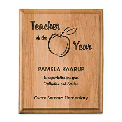 Custom engraved corporate recognition awards from Engraver's Den