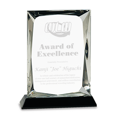 Custom engraved corporate recognition awards from Engraver's Den