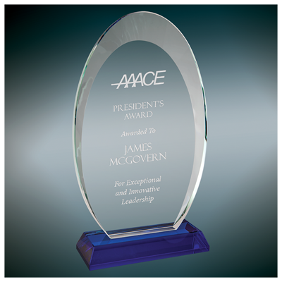 Custom engraved corporate recognition awards from Engraver's Den